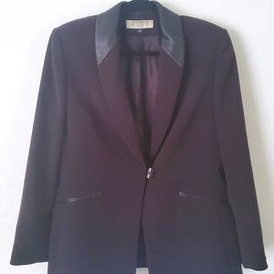 Brown Tahari Blazer Arthur S. Levine Sz 14 Petite Womens